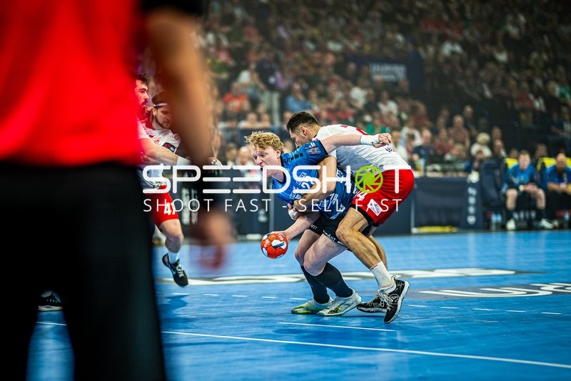 Handball I Herren I Saison 2023-2024 I EHF European League I Final 4 I Spiel um Platz 3 I Rhein-Neckar Löwen - Dinamo Bucaresti I 26.05.2024