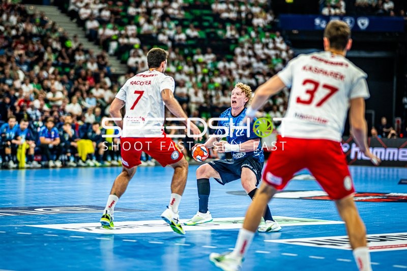 Handball I Herren I Saison 2023-2024 I EHF European League I Final 4 I Spiel um Platz 3 I Rhein-Neckar Löwen - Dinamo Bucaresti I 26.05.2024