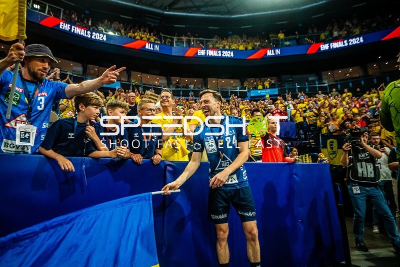 Handball I Herren I Saison 2023-2024 I EHF European League I Final 4 I Spiel um Platz 3 I Rhein-Neckar Löwen - Dinamo Bucaresti I 26.05.2024