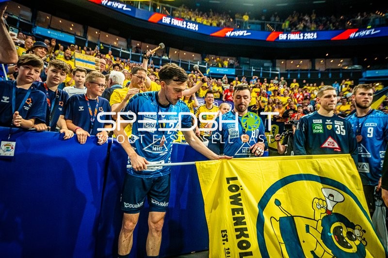 Handball I Herren I Saison 2023-2024 I EHF European League I Final 4 I Spiel um Platz 3 I Rhein-Neckar Löwen - Dinamo Bucaresti I 26.05.2024