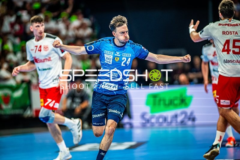 Handball I Herren I Saison 2023-2024 I EHF European League I Final 4 I Spiel um Platz 3 I Rhein-Neckar Löwen - Dinamo Bucaresti I 26.05.2024