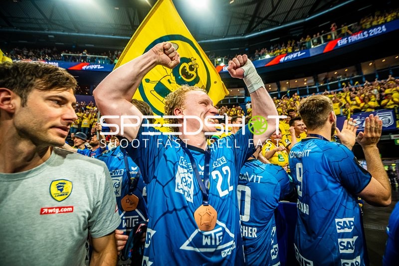 Handball I Herren I Saison 2023-2024 I EHF European League I Final 4 I Spiel um Platz 3 I Rhein-Neckar Löwen - Dinamo Bucaresti I 26.05.2024