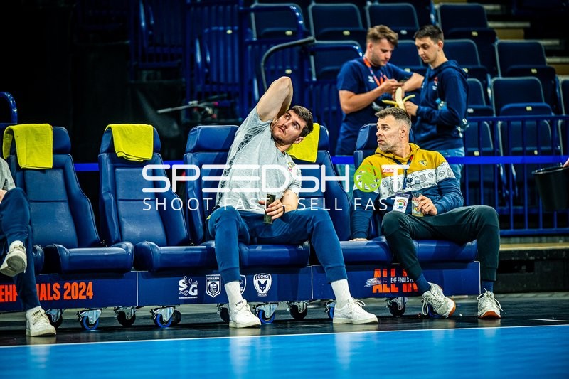 Handball I Herren I Saison 2023-2024 I EHF European League I Final 4 I Spiel um Platz 3 I Rhein-Neckar Löwen - Dinamo Bucaresti I 26.05.2024