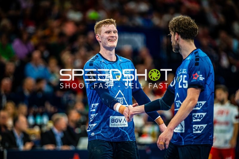 Handball I Herren I Saison 2023-2024 I EHF European League I Final 4 I Spiel um Platz 3 I Rhein-Neckar Löwen - Dinamo Bucaresti I 26.05.2024