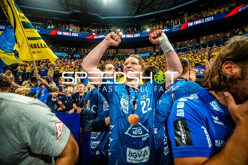 Handball I Herren I Saison 2023-2024 I EHF European League I Final 4 I Spiel um Platz 3 I Rhein-Neckar Löwen - Dinamo Bucaresti I 26.05.2024