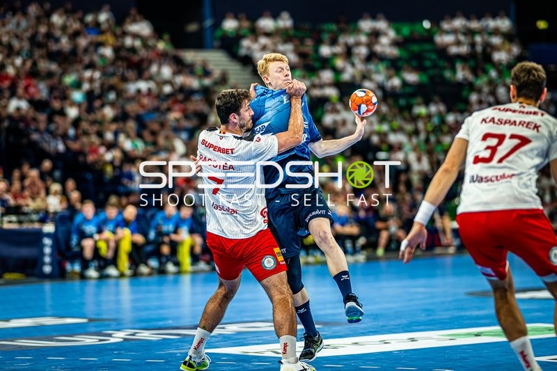 Handball I Herren I Saison 2023-2024 I EHF European League I Final 4 I Spiel um Platz 3 I Rhein-Neckar Löwen - Dinamo Bucaresti I 26.05.2024