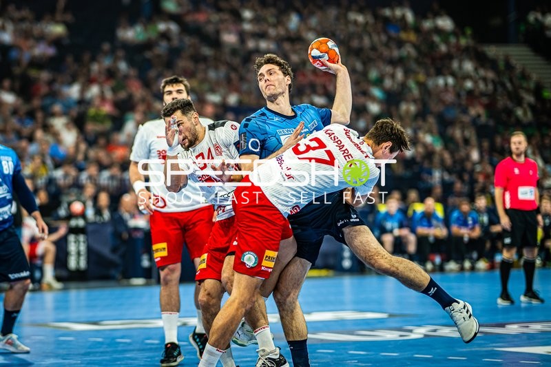 Handball I Herren I Saison 2023-2024 I EHF European League I Final 4 I Spiel um Platz 3 I Rhein-Neckar Löwen - Dinamo Bucaresti I 26.05.2024