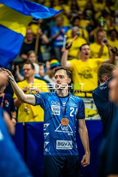 Handball I Herren I Saison 2023-2024 I EHF European League I Final 4 I Spiel um Platz 3 I Rhein-Neckar Löwen - Dinamo Bucaresti I 26.05.2024
