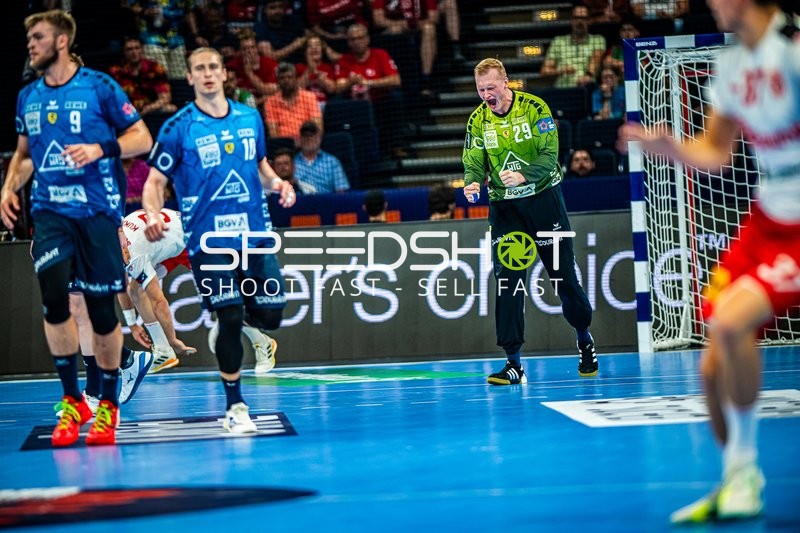 Handball I Herren I Saison 2023-2024 I EHF European League I Final 4 I Spiel um Platz 3 I Rhein-Neckar Löwen - Dinamo Bucaresti I 26.05.2024