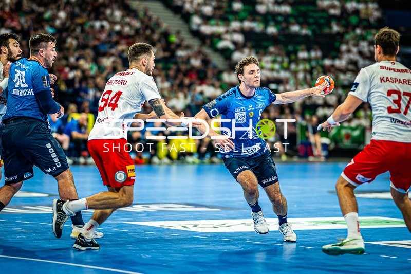 Handball I Herren I Saison 2023-2024 I EHF European League I Final 4 I Spiel um Platz 3 I Rhein-Neckar Löwen - Dinamo Bucaresti I 26.05.2024