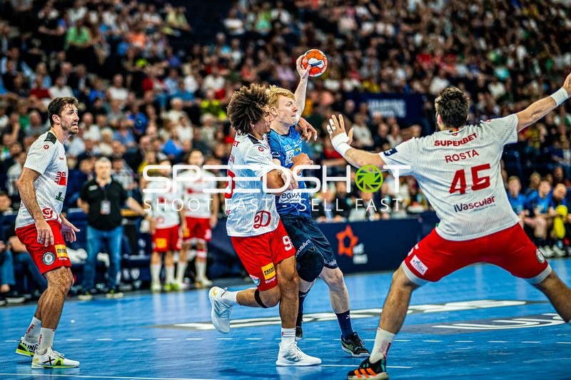 Handball I Herren I Saison 2023-2024 I EHF European League I Final 4 I Spiel um Platz 3 I Rhein-Neckar Löwen - Dinamo Bucaresti I 26.05.2024