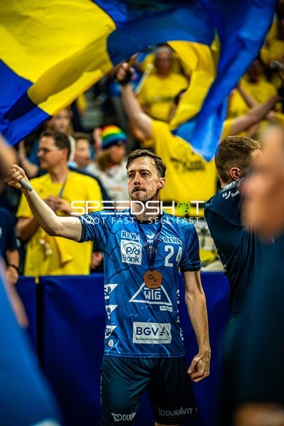 Handball I Herren I Saison 2023-2024 I EHF European League I Final 4 I Spiel um Platz 3 I Rhein-Neckar Löwen - Dinamo Bucaresti I 26.05.2024