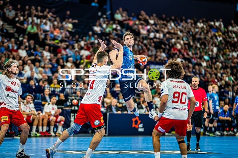 Handball I Herren I Saison 2023-2024 I EHF European League I Final 4 I Spiel um Platz 3 I Rhein-Neckar Löwen - Dinamo Bucaresti I 26.05.2024