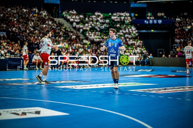Handball I Herren I Saison 2023-2024 I EHF European League I Final 4 I Spiel um Platz 3 I Rhein-Neckar Löwen - Dinamo Bucaresti I 26.05.2024