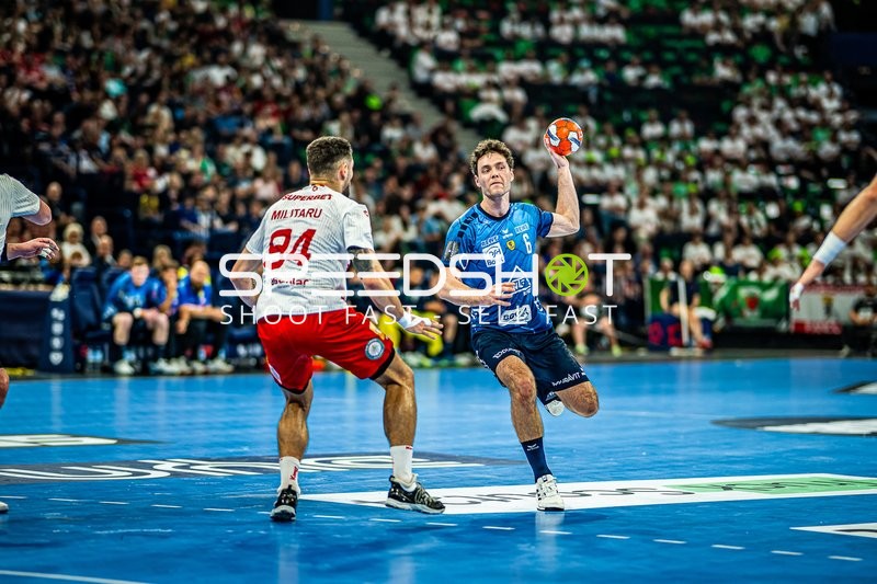 Handball I Herren I Saison 2023-2024 I EHF European League I Final 4 I Spiel um Platz 3 I Rhein-Neckar Löwen - Dinamo Bucaresti I 26.05.2024