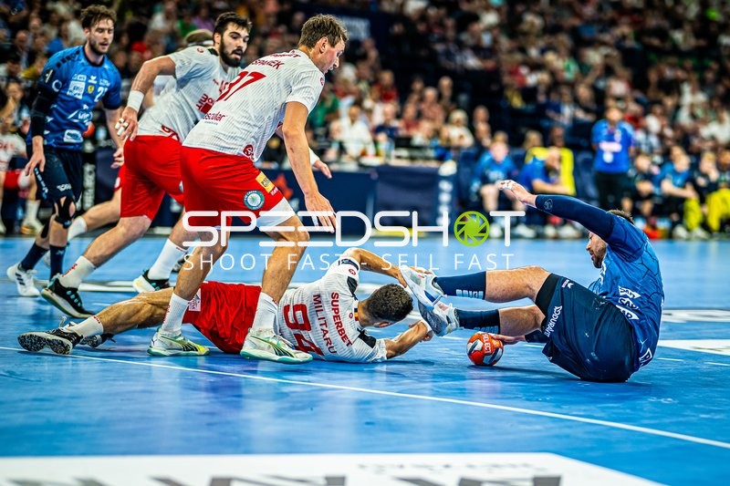 Handball I Herren I Saison 2023-2024 I EHF European League I Final 4 I Spiel um Platz 3 I Rhein-Neckar Löwen - Dinamo Bucaresti I 26.05.2024