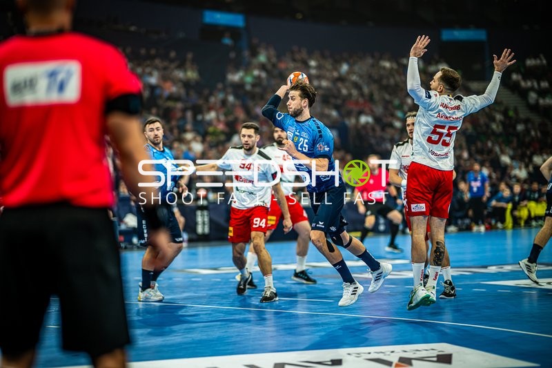 Handball I Herren I Saison 2023-2024 I EHF European League I Final 4 I Spiel um Platz 3 I Rhein-Neckar Löwen - Dinamo Bucaresti I 26.05.2024