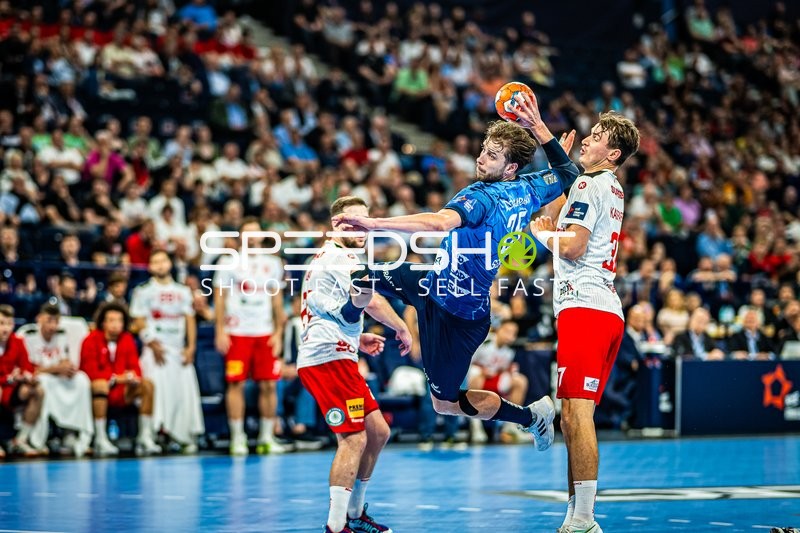 Handball I Herren I Saison 2023-2024 I EHF European League I Final 4 I Spiel um Platz 3 I Rhein-Neckar Löwen - Dinamo Bucaresti I 26.05.2024