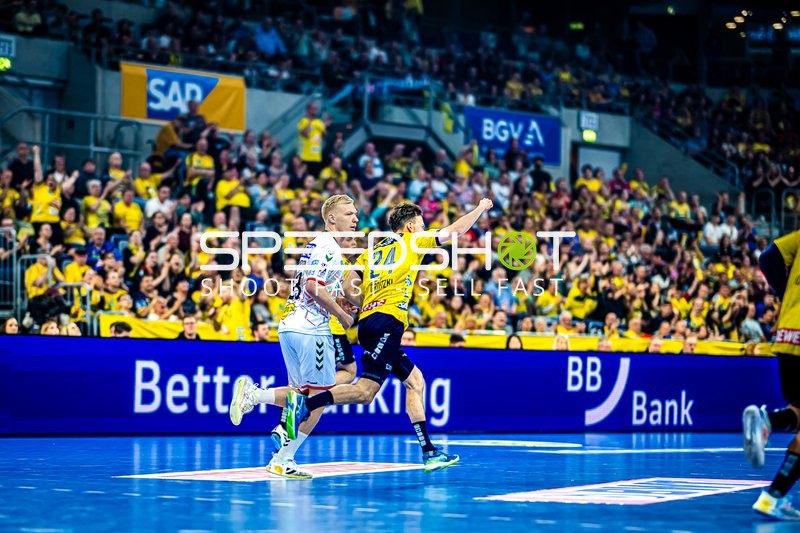 Handball I Herren I Saison 2023-2024 I Liqui Moly Handballbundesliga I 33. Spieltag I Rhein-Neckar Löwen - SC MagdeburgI 30.05.2024