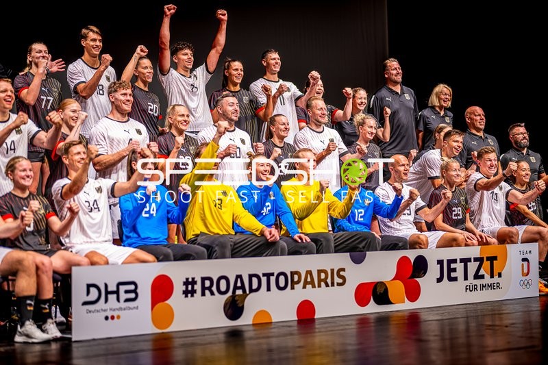 Handball I Frauen/Herren I 2024 I Mediacall I Deutschland I 20.07.2024