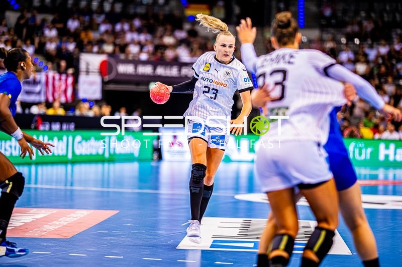Handball I Frauen I 2024 I Länderspiel I Testspiel I Deutschland - Brasilien I 21.07.2024
