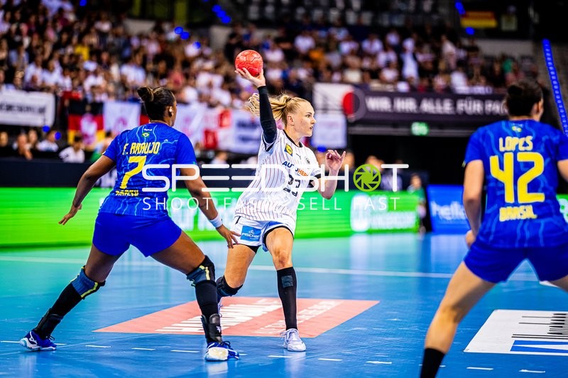 Handball I Frauen I 2024 I Länderspiel I Testspiel I Deutschland - Brasilien I 21.07.2024