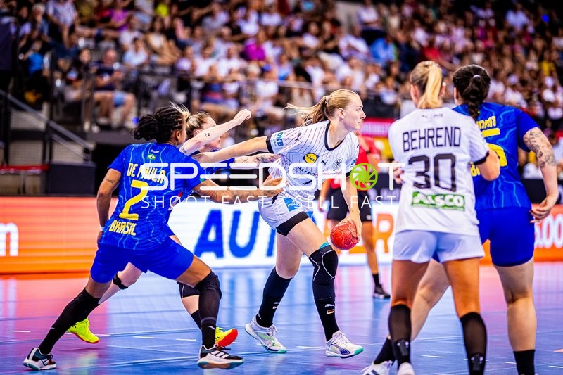 Handball I Frauen I 2024 I Länderspiel I Testspiel I Deutschland - Brasilien I 21.07.2024