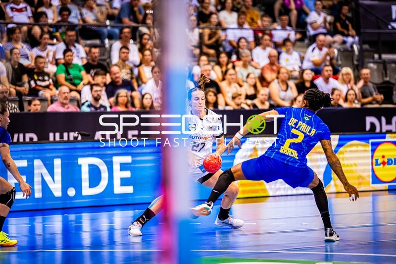 Handball I Frauen I 2024 I Länderspiel I Testspiel I Deutschland - Brasilien I 21.07.2024