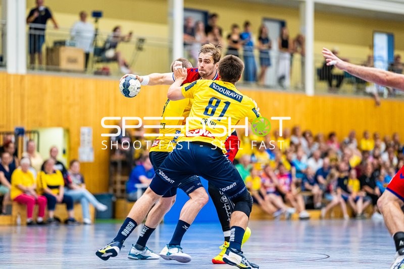 Handball I Herren I Saison 2024-2025 I Daikin Handballbundesliga I Testspiel I Rhein-Neckar Löwen - SG BBM Bietigheim I 01.08.2024