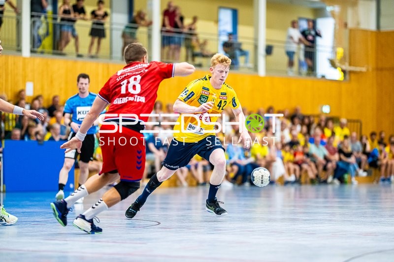 Handball I Herren I Saison 2024-2025 I Daikin Handballbundesliga I Testspiel I Rhein-Neckar Löwen - SG BBM Bietigheim I 01.08.2024