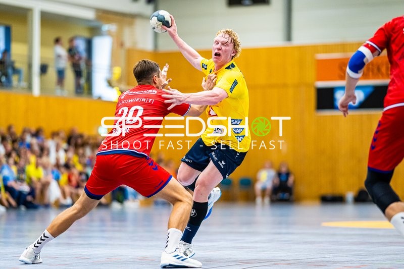 Handball I Herren I Saison 2024-2025 I Daikin Handballbundesliga I Testspiel I Rhein-Neckar Löwen - SG BBM Bietigheim I 01.08.2024