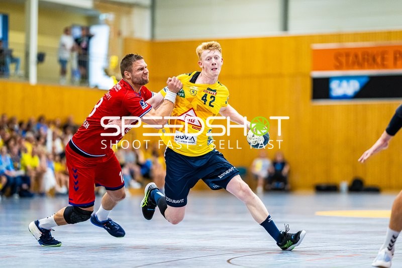 Handball I Herren I Saison 2024-2025 I Daikin Handballbundesliga I Testspiel I Rhein-Neckar Löwen - SG BBM Bietigheim I 01.08.2024