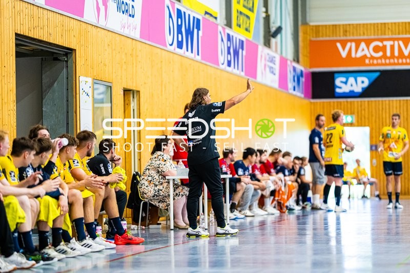 Handball I Herren I Saison 2024-2025 I Daikin Handballbundesliga I Testspiel I Rhein-Neckar Löwen - SG BBM Bietigheim I 01.08.2024