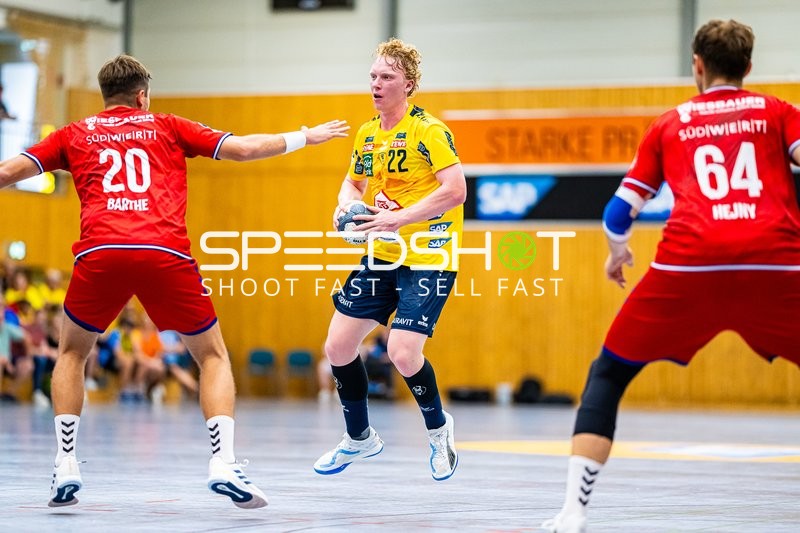 Handball I Herren I Saison 2024-2025 I Daikin Handballbundesliga I Testspiel I Rhein-Neckar Löwen - SG BBM Bietigheim I 01.08.2024