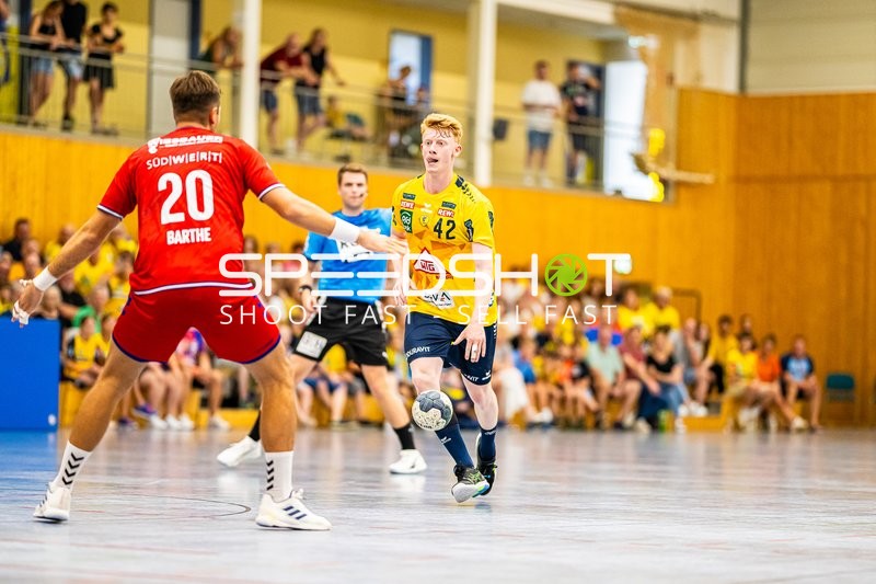 Handball I Herren I Saison 2024-2025 I Daikin Handballbundesliga I Testspiel I Rhein-Neckar Löwen - SG BBM Bietigheim I 01.08.2024