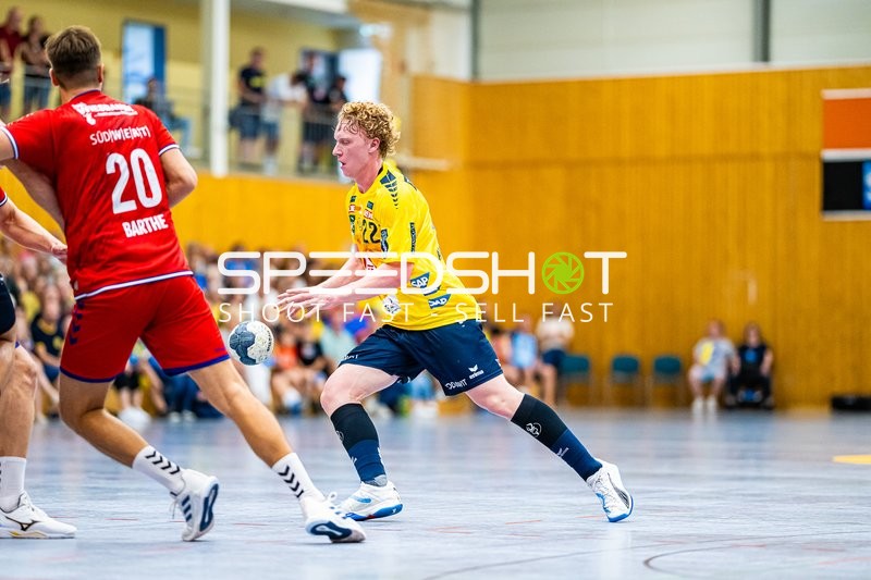 Handball I Herren I Saison 2024-2025 I Daikin Handballbundesliga I Testspiel I Rhein-Neckar Löwen - SG BBM Bietigheim I 01.08.2024