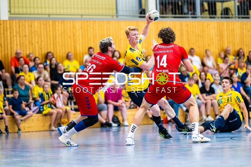 Handball I Herren I Saison 2024-2025 I Daikin Handballbundesliga I Testspiel I Rhein-Neckar Löwen - SG BBM Bietigheim I 01.08.2024