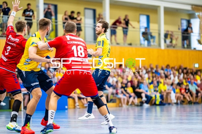 Handball I Herren I Saison 2024-2025 I Daikin Handballbundesliga I Testspiel I Rhein-Neckar Löwen - SG BBM Bietigheim I 01.08.2024