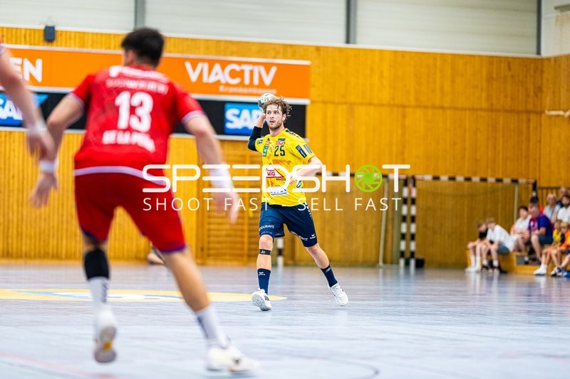 Handball I Herren I Saison 2024-2025 I Daikin Handballbundesliga I Testspiel I Rhein-Neckar Löwen - SG BBM Bietigheim I 01.08.2024