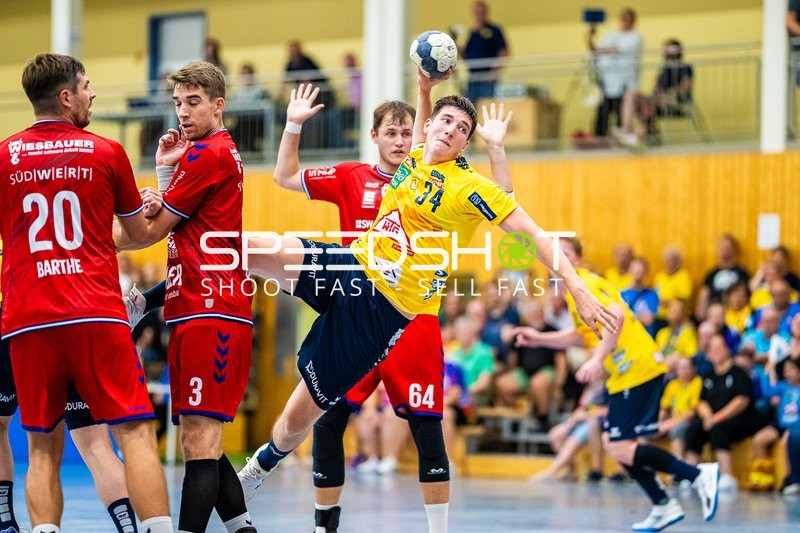 Handball I Herren I Saison 2024-2025 I Daikin Handballbundesliga I Testspiel I Rhein-Neckar Löwen - SG BBM Bietigheim I 01.08.2024