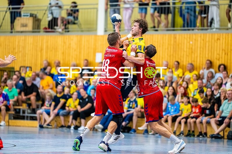 Handball I Herren I Saison 2024-2025 I Daikin Handballbundesliga I Testspiel I Rhein-Neckar Löwen - SG BBM Bietigheim I 01.08.2024