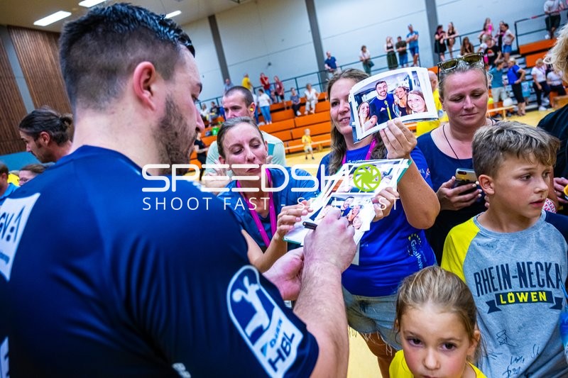 Handball I Herren I Saison 2024-2025 I Daikin Handballbundesliga I Testspiel I Rhein-Neckar Löwen - TV Großwallstadt I 23.08.2024