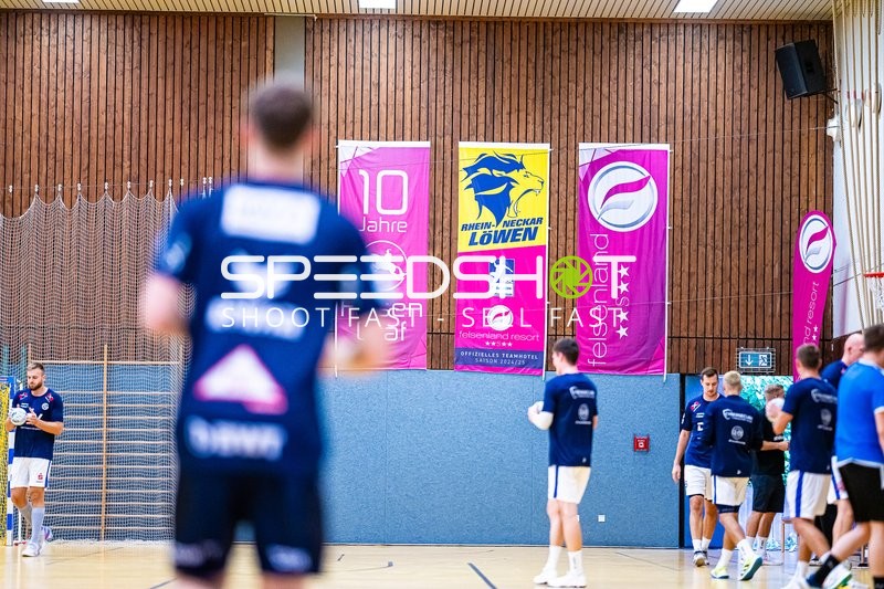 Handball I Herren I Saison 2024-2025 I Daikin Handballbundesliga I Testspiel I Rhein-Neckar Löwen - TV Großwallstadt I 23.08.2024