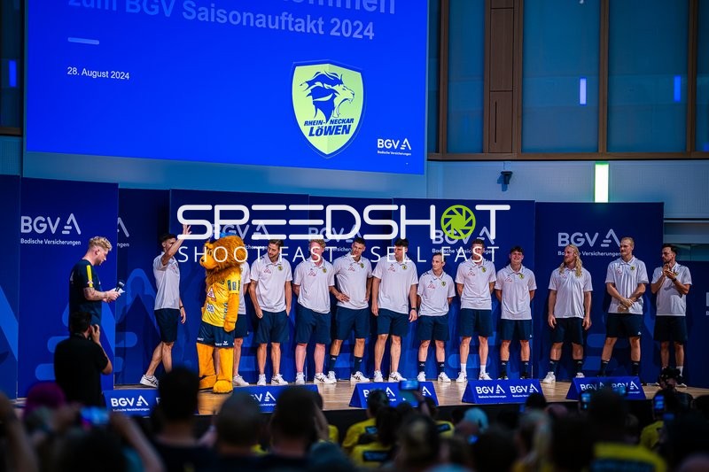Handball I Herren I Saison 2024-2025 I Daikin Handballbundesliga I Saisoneröffnung I Rhein-Neckar Löwen I 28.08.2024