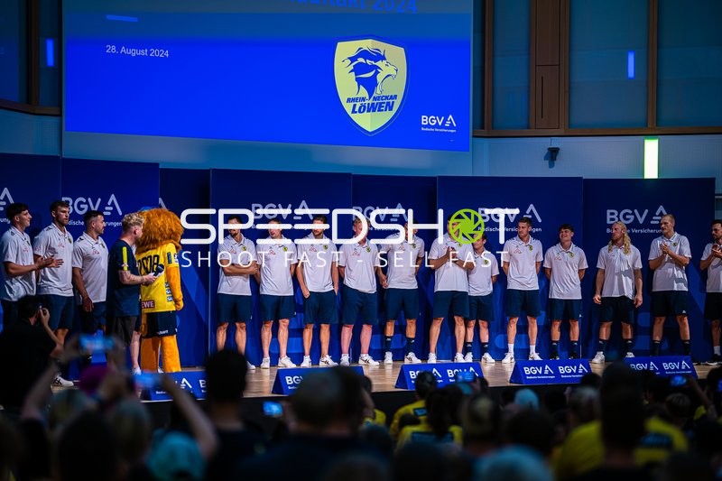 Handball I Herren I Saison 2024-2025 I Daikin Handballbundesliga I Saisoneröffnung I Rhein-Neckar Löwen I 28.08.2024
