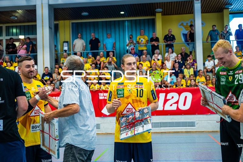 Handball I Herren I Saison 2024-2025 I Daikin Handballbundesliga I Testspiel I Rhein-Neckar Löwen - Frisch AUF! Göppingen I 29.08.2024