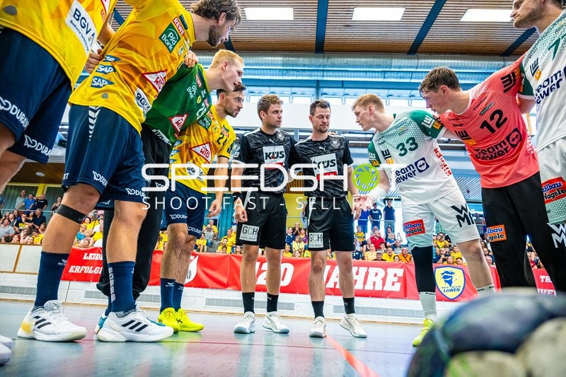 Handball I Herren I Saison 2024-2025 I Daikin Handballbundesliga I Testspiel I Rhein-Neckar Löwen - Frisch AUF! Göppingen I 29.08.2024