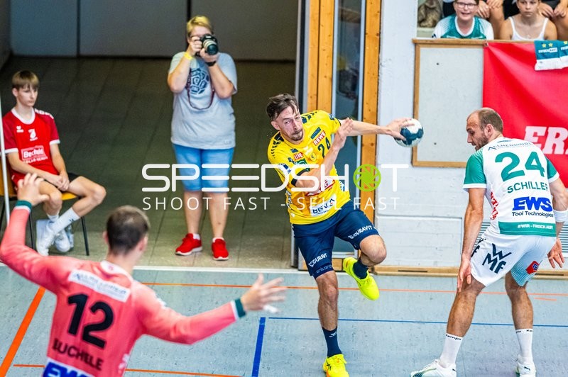 Handball I Herren I Saison 2024-2025 I Daikin Handballbundesliga I Testspiel I Rhein-Neckar Löwen - Frisch AUF! Göppingen I 29.08.2024