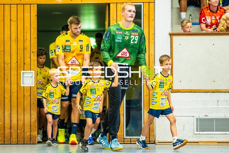 Handball I Herren I Saison 2024-2025 I Daikin Handballbundesliga I Testspiel I Rhein-Neckar Löwen - Frisch AUF! Göppingen I 29.08.2024