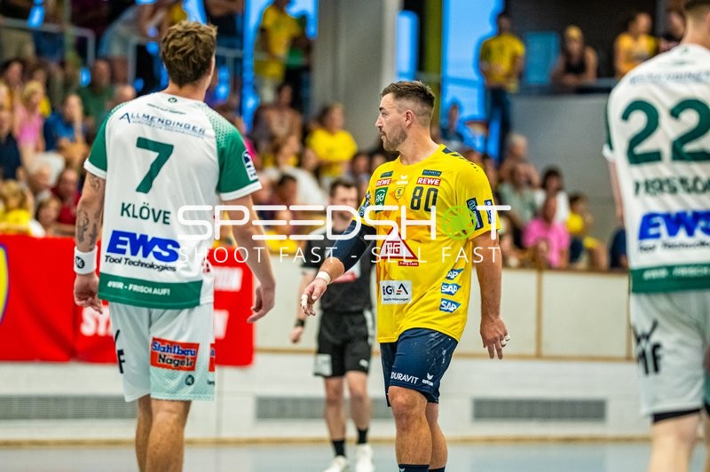 Handball I Herren I Saison 2024-2025 I Daikin Handballbundesliga I Testspiel I Rhein-Neckar Löwen - Frisch AUF! Göppingen I 29.08.2024